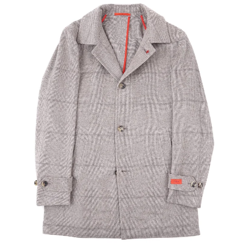 Isaia Pure Cashmere Walking Coat Business