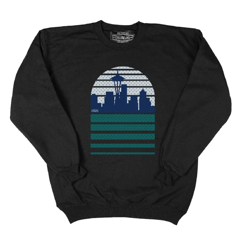 Seattle Skyline Artistic Men's Hand