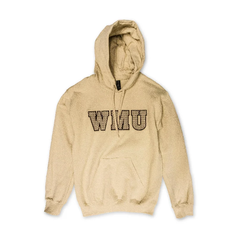 WMU Horseshoe Embroidered Hoodie Business