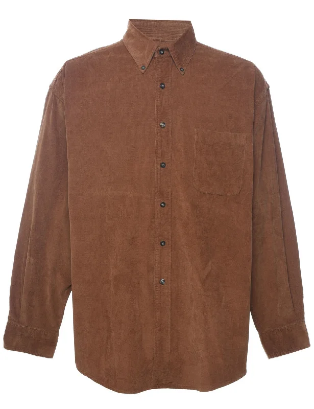 St John's Bay Corduroy Shirt - L Dynamic Men's Moto