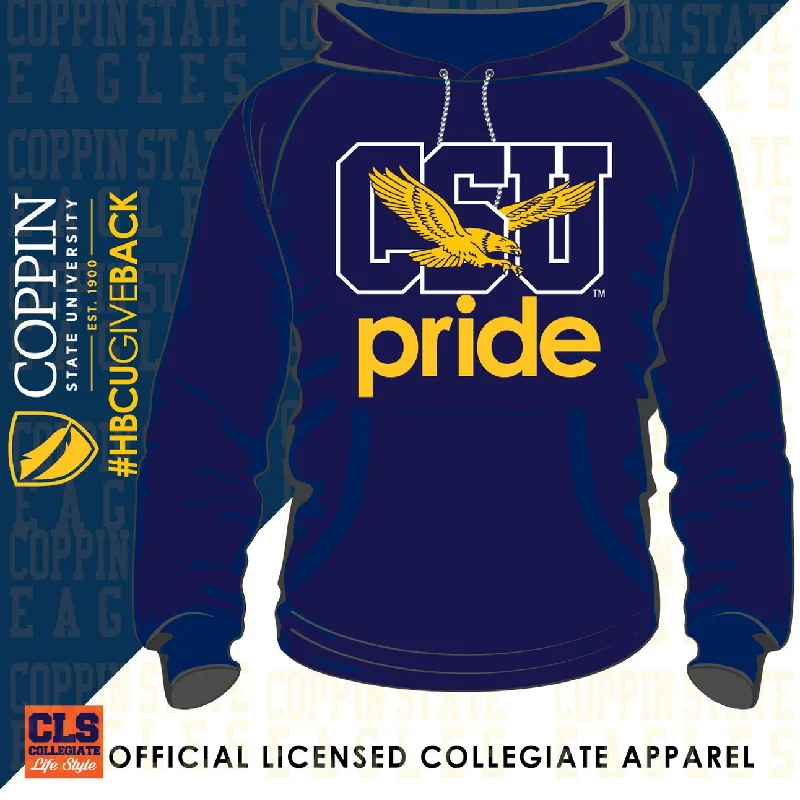 Coppin St. | SCHOOL PRIDE Navy Unisex Hoodies (DK) Practical Men's Multi