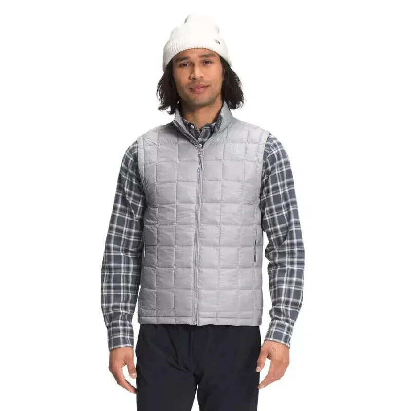 The North Face ThermoBall Eco 2.0 NF0A5GLOA91 Vest Men Meld Gray Full Zip CLO745 Youthful Men's Anime