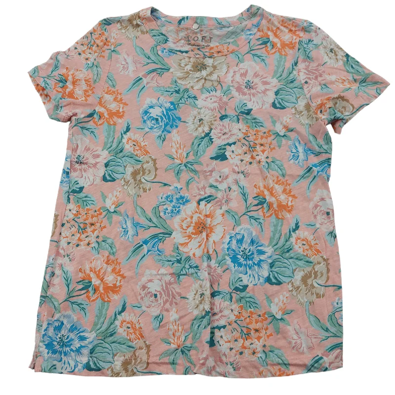 Top Short Sleeve By Loft  Size: S Beach