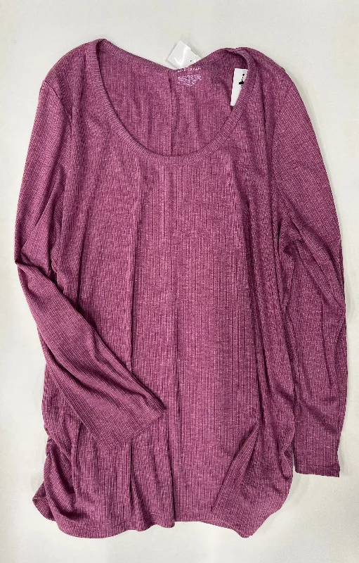 Top Short Sleeve By Lane Bryant NWT  Size: 1x Monochromatic All