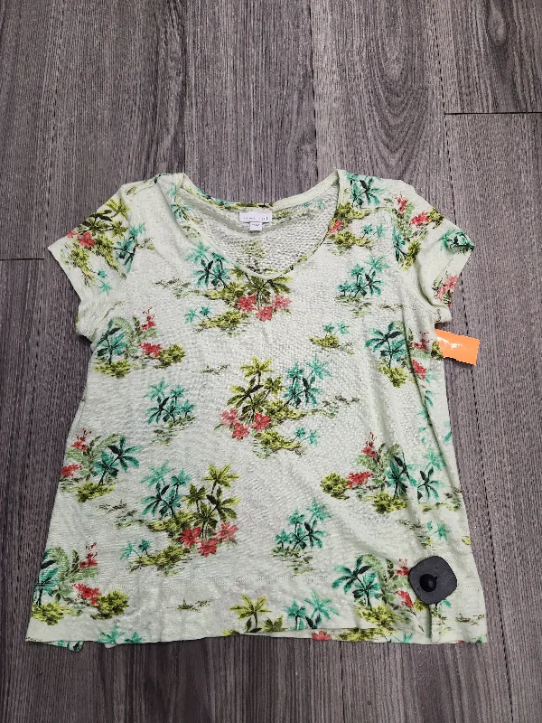 Top Short Sleeve By J Jill  Size: S Relaxed Men's Beach