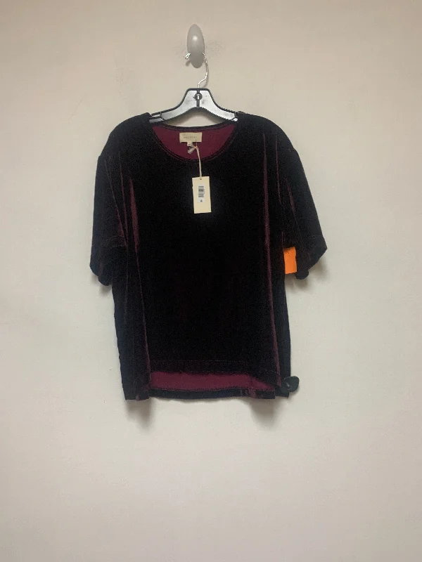 Top Short Sleeve By Melloday  Size: L Traditional Men's Wool