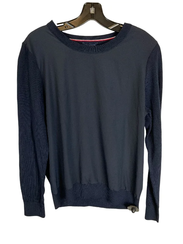 Top Long Sleeve Basic By Tommy Hilfiger In Blue, Size: M Dapper Men's 1920S