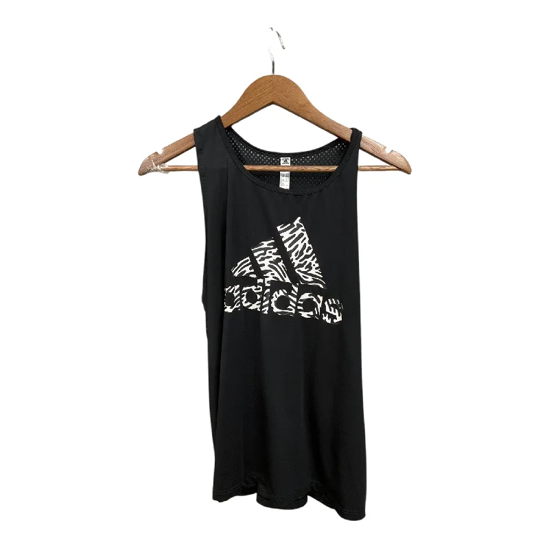 Athletic Tank Top By Adidas In Black, Size: 2x Elegant Men's Cashmere