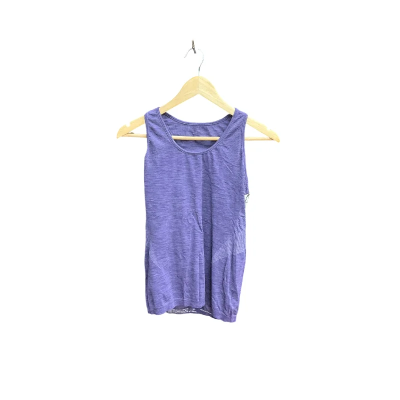 Athletic Tank Top By Sweaty Betty In Purple, Size: Xl Monochromatic All