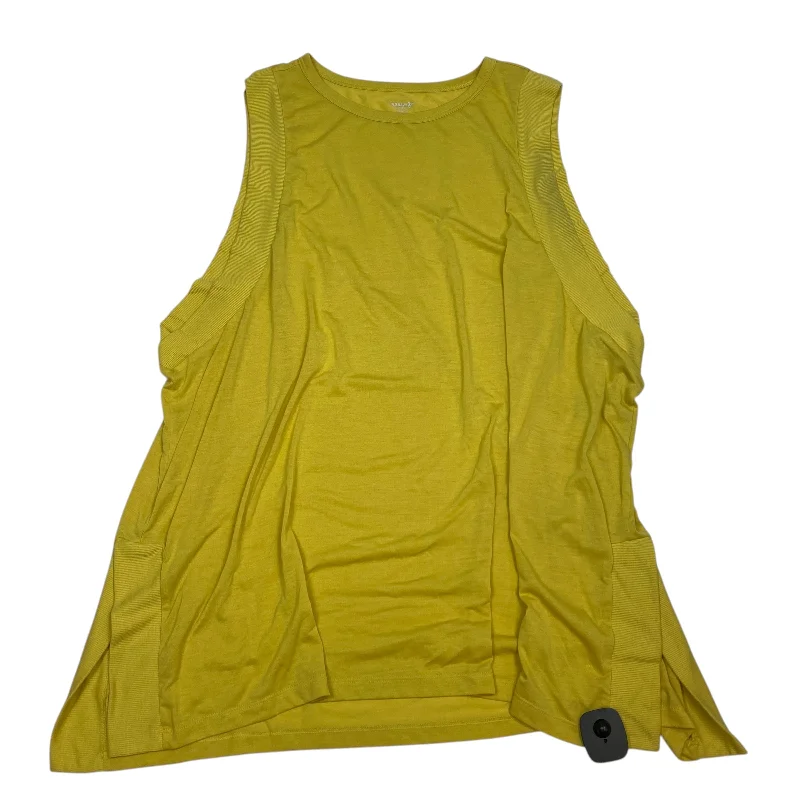 Athletic Tank Top By Old Navy In Yellow, Size: Xxl Unique Men's Patch