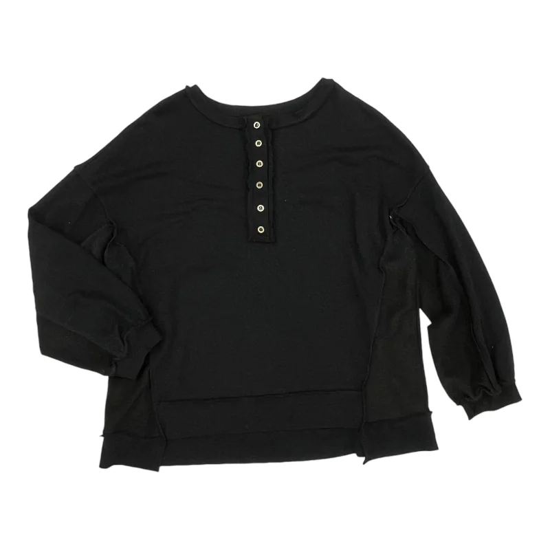 Top Ls By Clothes Mentor In Black, Size:L Tailored