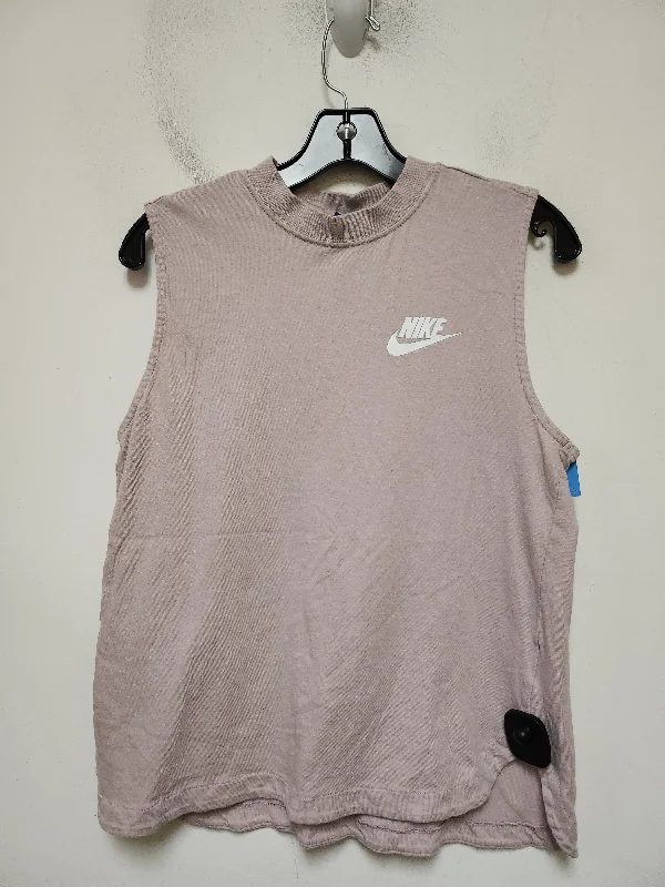 Athletic Tank Top By Nike Apparel In Purple, Size: M Sporty Men's Athleisure 