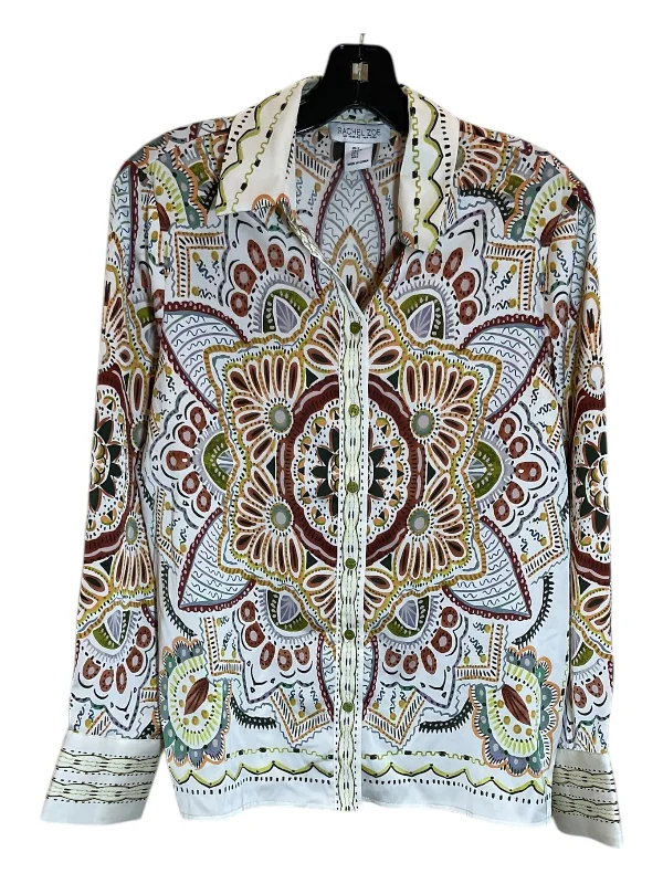 Top Long Sleeve By Rachel Zoe In Multi-colored, Size: S Earthy Men's Hemp