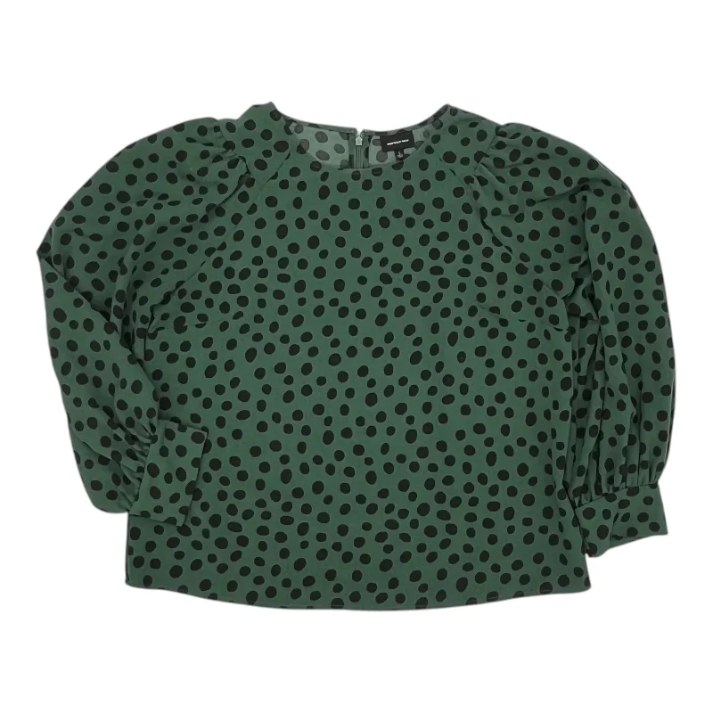 Top Ls By Who What Wear In Green, Size:L Sophisticated Men's 