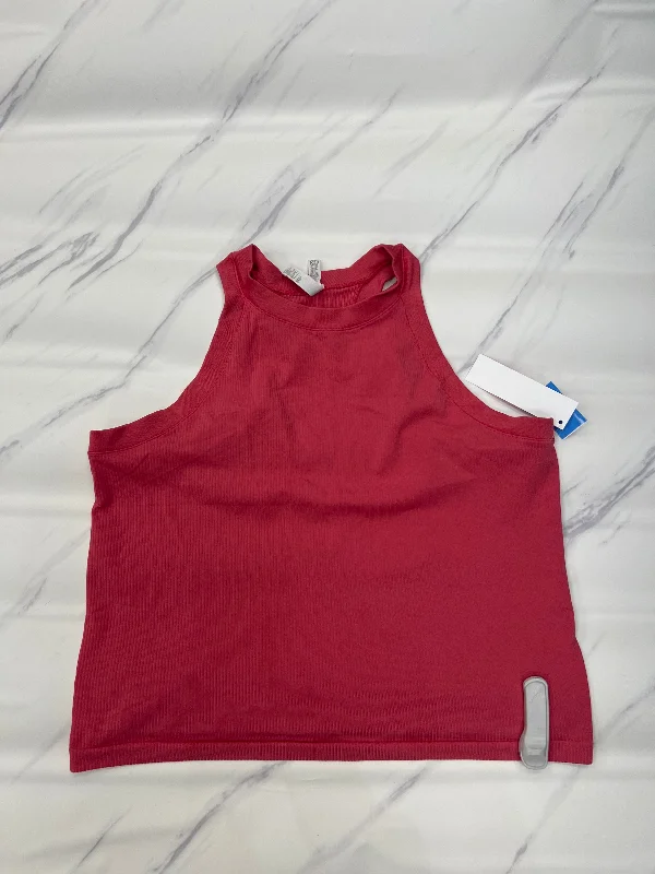 Athletic Tank Top By Athleta In Red, Size: 2x British Gentleman Style