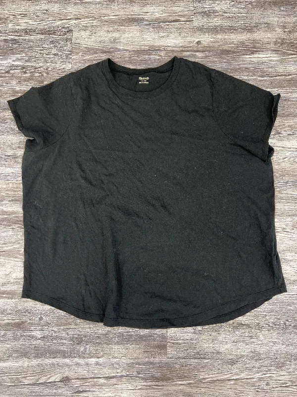 Top Short Sleeve Basic By Madewell Size: 3X Youthful Men's Anime