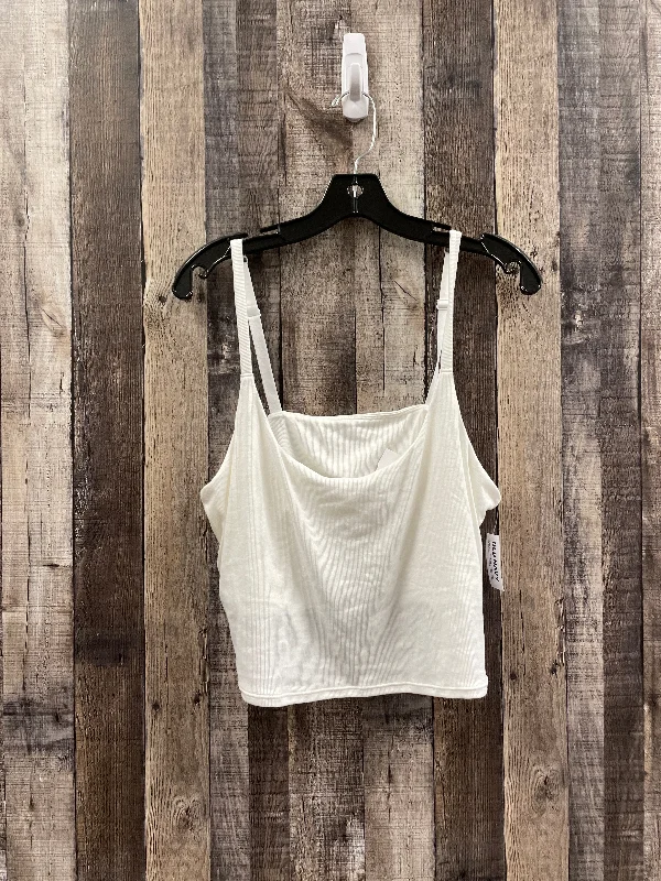 White Tank Top Old Navy, Size 3x Modern Men's 