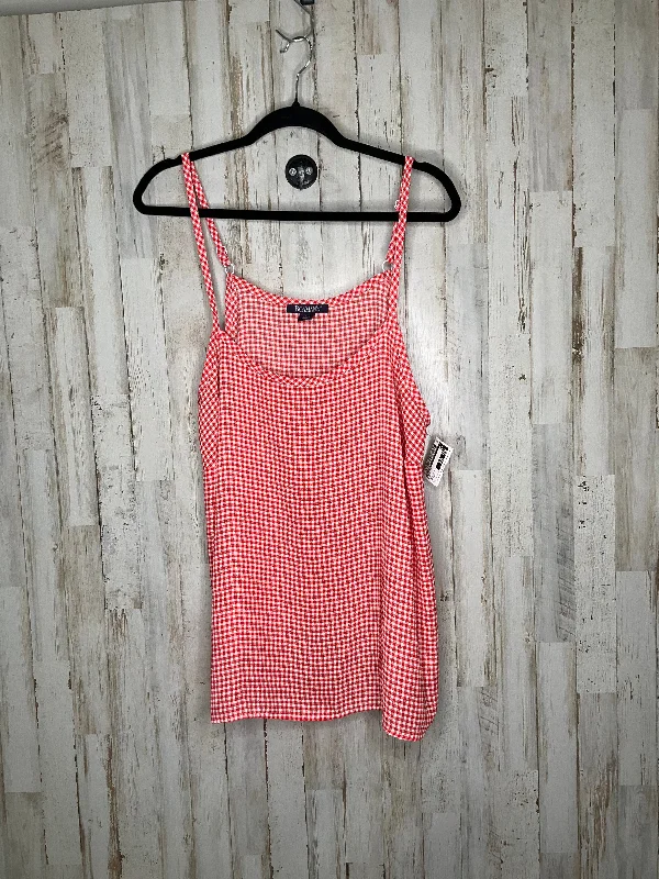 Tank Top By Roamans In Red, Size: 3x Beach