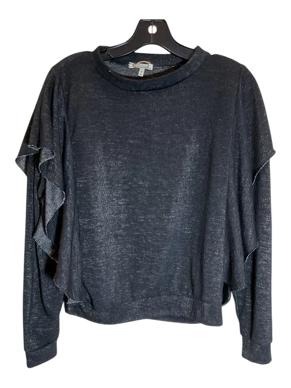 Top Long Sleeve By Clothes Mentor In Black, Size: S Bold Men's Animal