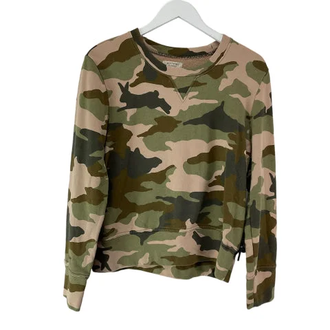 Top Long Sleeve By Madewell In Camouflage Print, Size: L Dapper Men's Bow