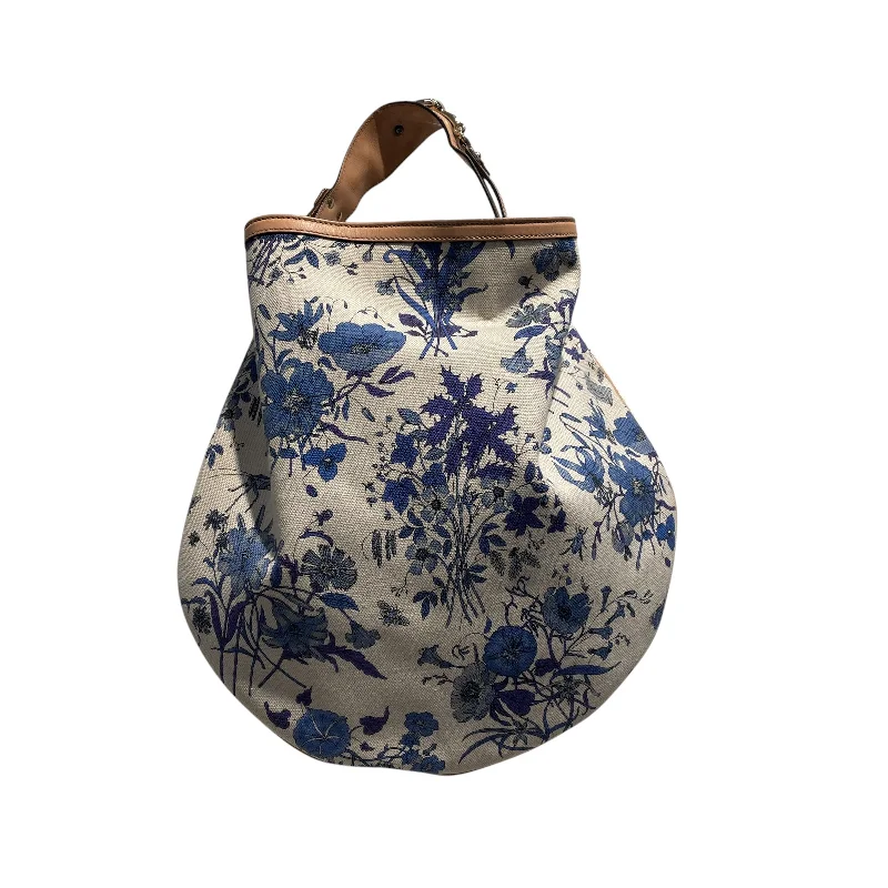 GUCCI/Bag/Floral Pattern/WHT/FLORAL HOBO BAG Practical Men's Multi