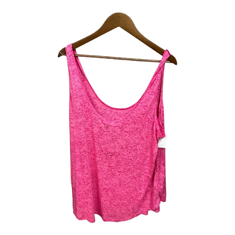 Athletic Tank Top By Torrid In Pink, Size: 3x Dapper Men's Bow