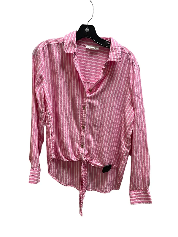 Top Long Sleeve By Beachlunchlounge In Pink, Size: Xs Confident Men's Power