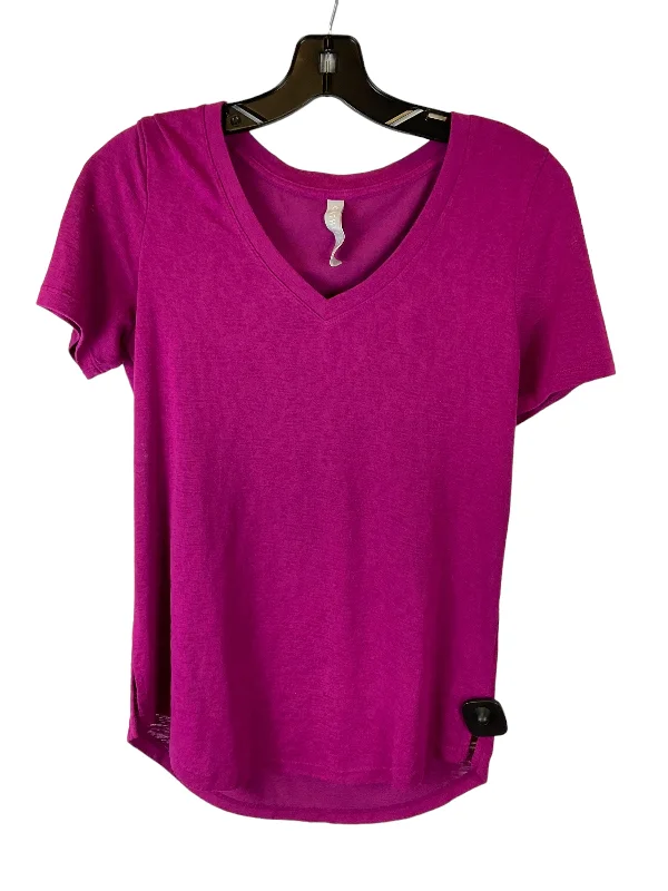 Top Short Sleeve By Athleta  Size: S Gym