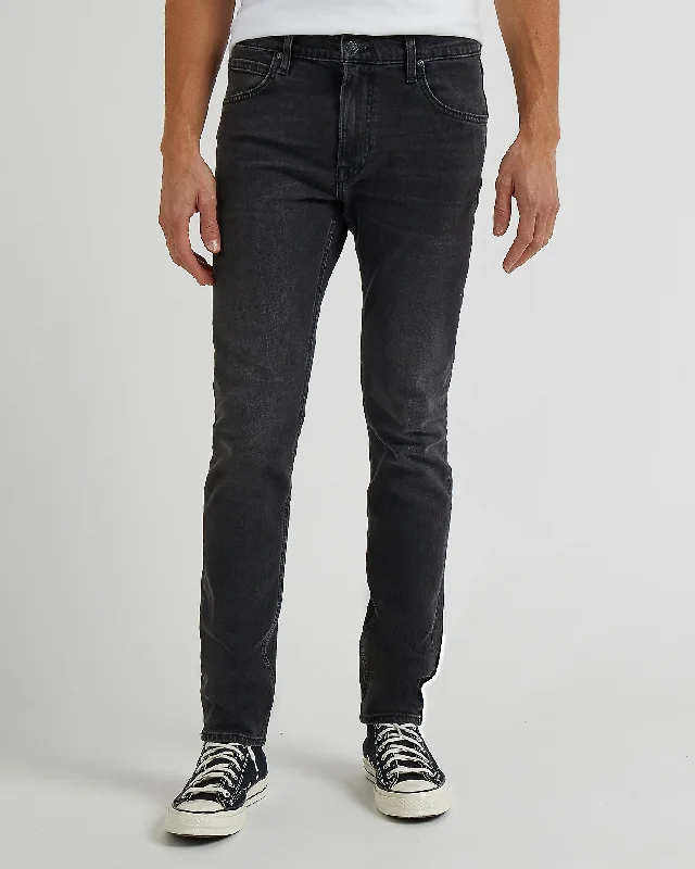 Lee Luke Slim Tapered Mens Jeans - Asphalt Rocker Refined Men's Velvet