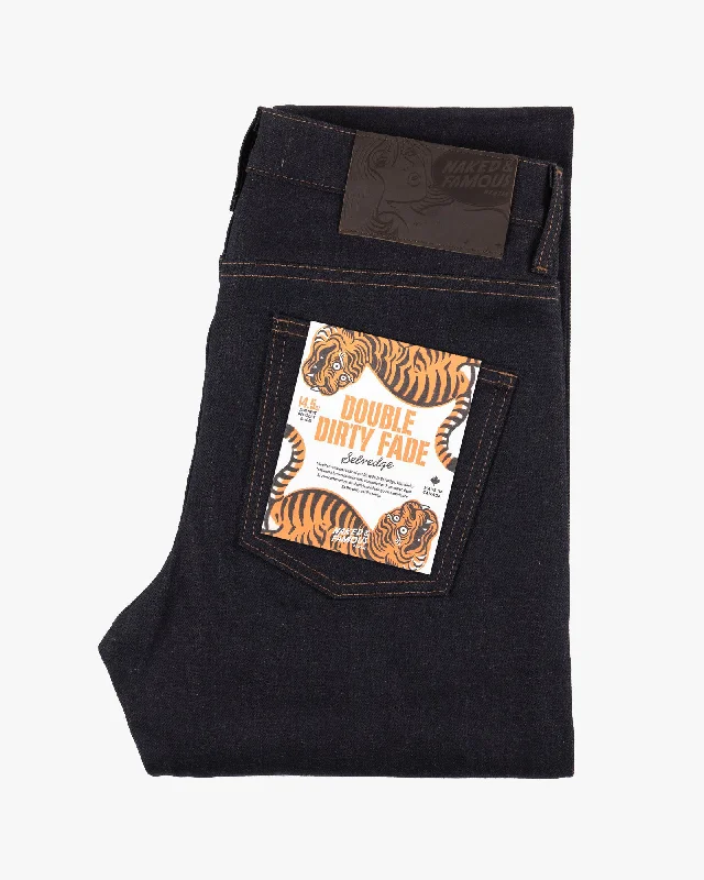 Naked & Famous Denim Super Guy Skinny Mens Jeans - Double Dirty Fade Vacation