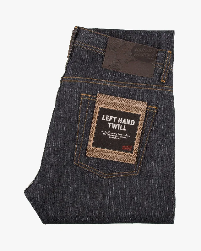 Naked & Famous Weird Guy Regular Tapered Mens Jeans - Left Hand Twill Selvedge / Indigo Hip Men's Retro