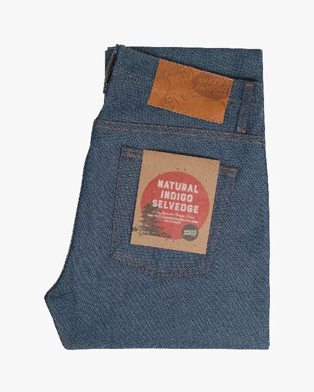 Naked & Famous Weird Guy Regular Tapered Mens Jeans - Natural Indigo Selvedge Hip Men's Urban